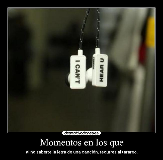 Momentos en los que - 