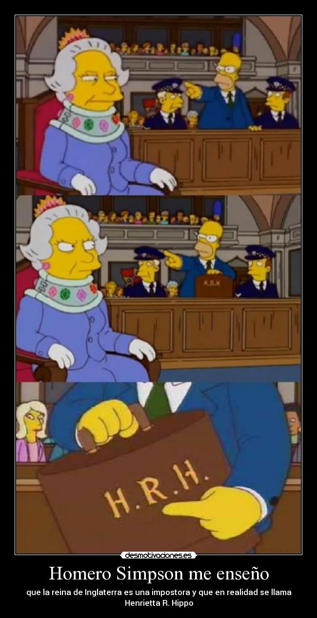 Homero Simpson me enseño -