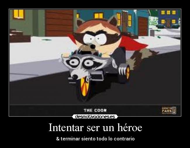 carteles the coon desmotivaciones