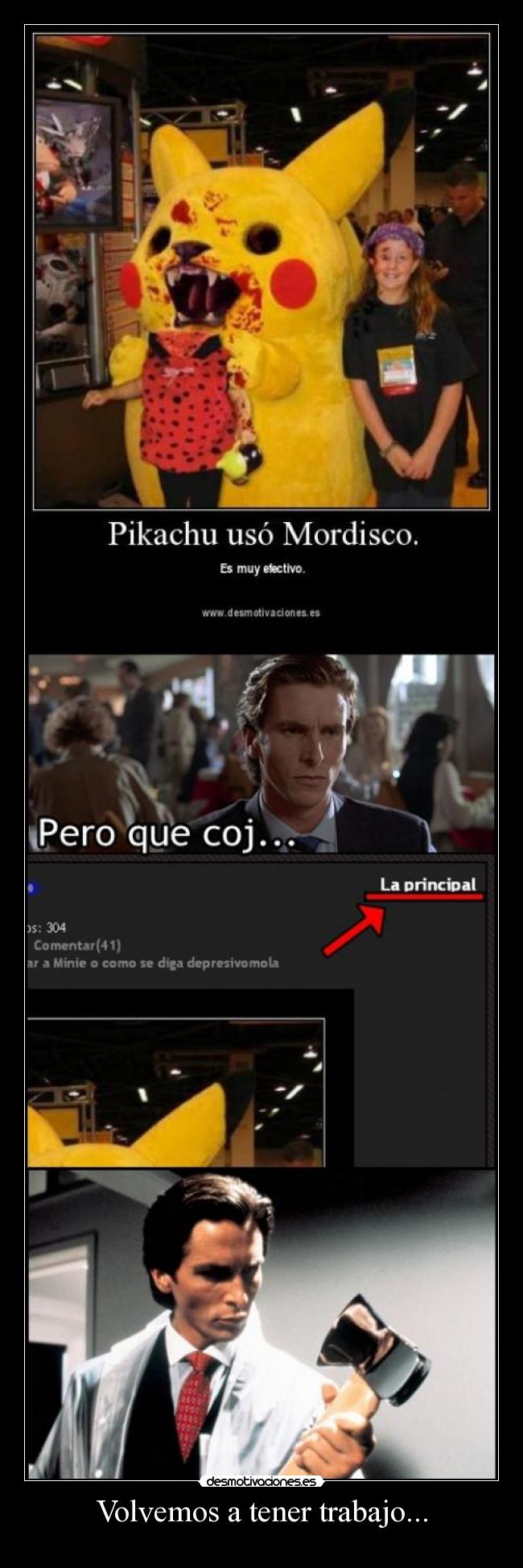 Volvemos a tener trabajo... - 