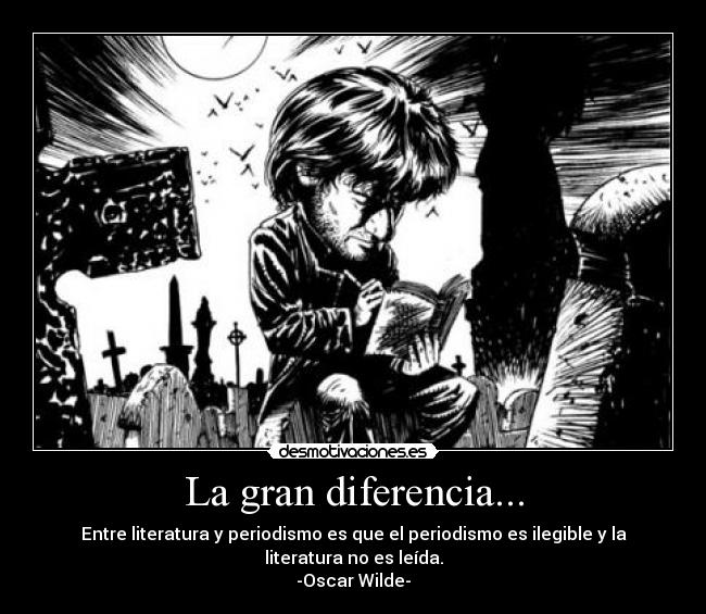 La gran diferencia... - 