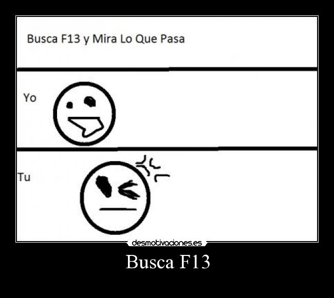 Busca F13 - 