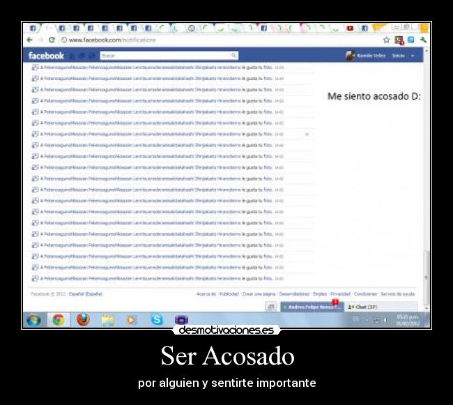 Ser Acosado -