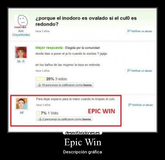 Epic Win -