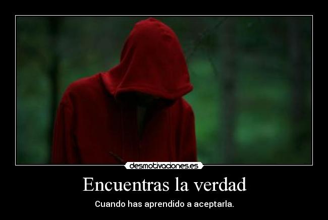 Encuentras la verdad - 
