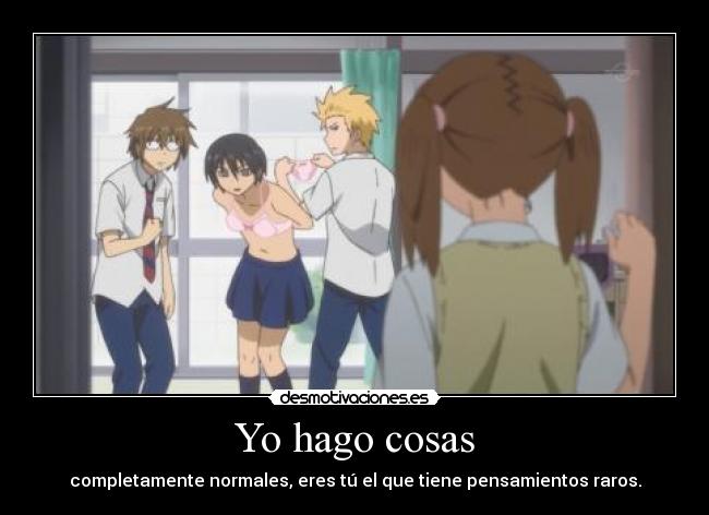 carteles danshi kokousei nichijou desmotivaciones