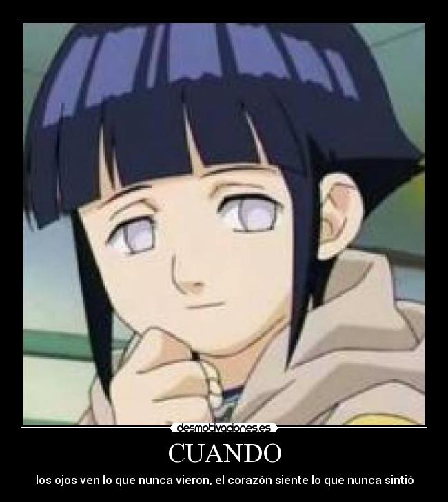 CUANDO - los ojos ven lo que nunca vieron, el corazón siente lo que nunca sintió