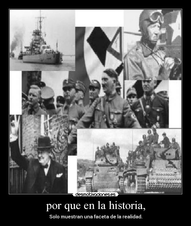 por que en la historia, -