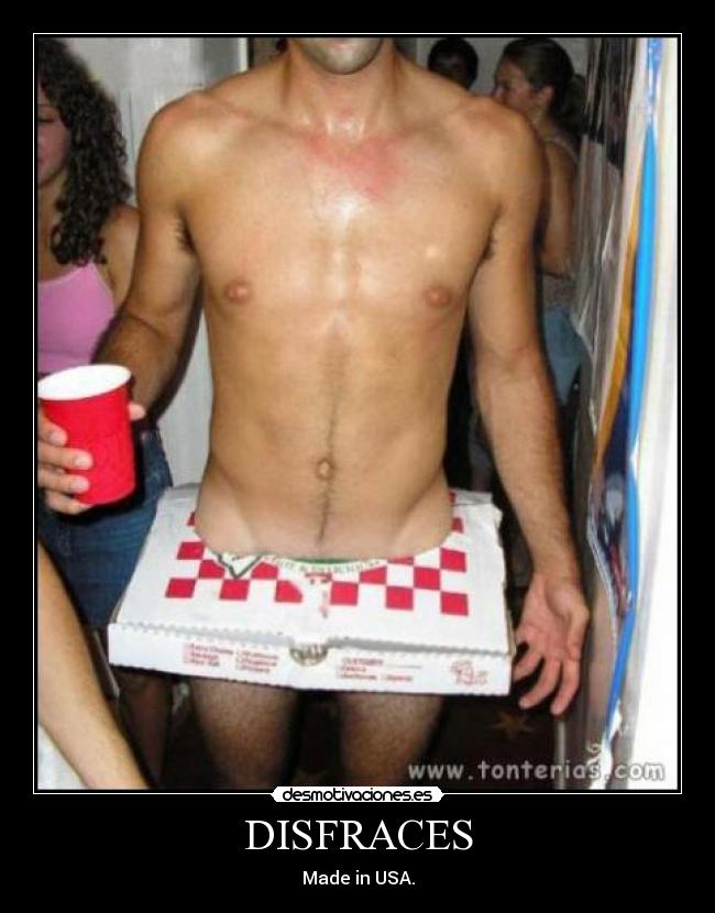 DISFRACES - Made in USA.