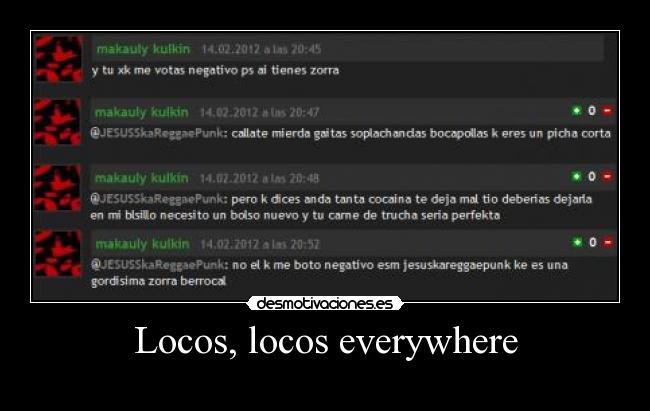 Locos, locos everywhere -