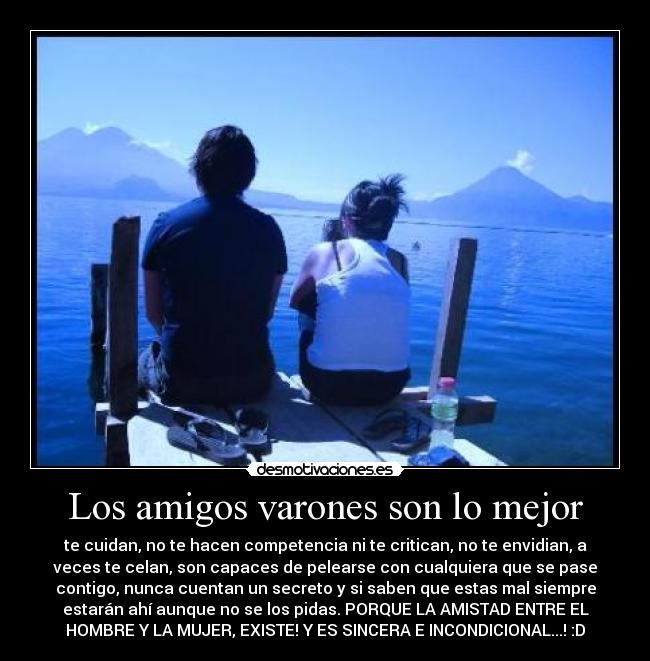 Los amigos varones son lo mejor - 