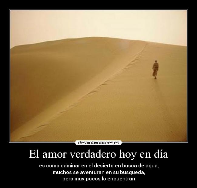 El amor verdadero hoy en día - 