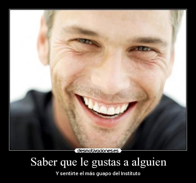 Saber que le gustas a alguien - 