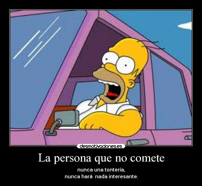 La persona que no comete -