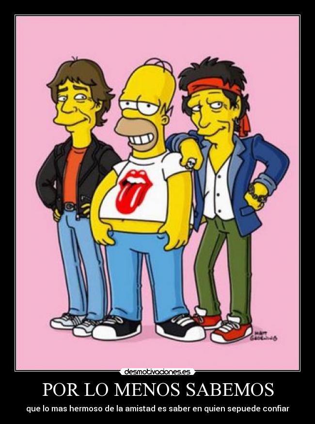 POR LO MENOS SABEMOS -