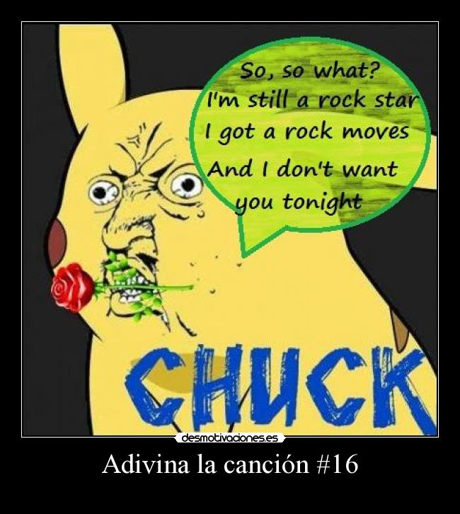 Adivina la canción #16 - 