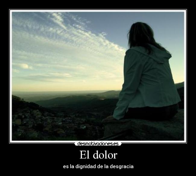 El dolor -