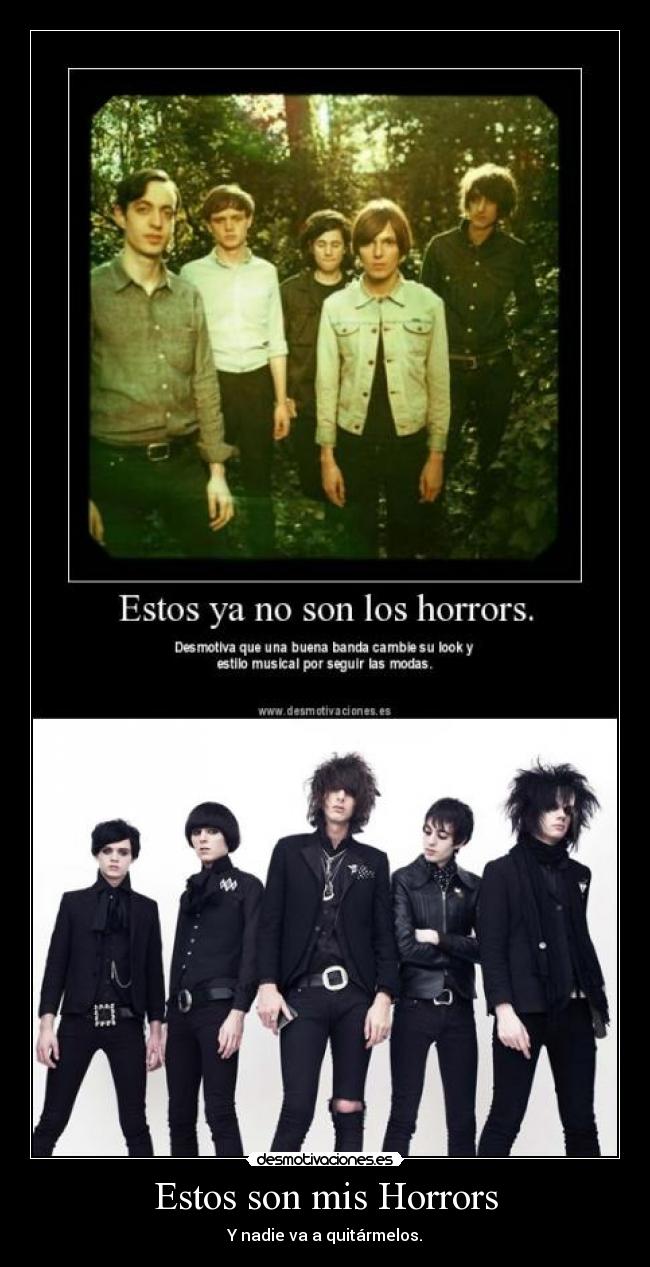 Estos son mis Horrors -