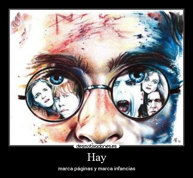 Hay - marca páginas y marca infancias