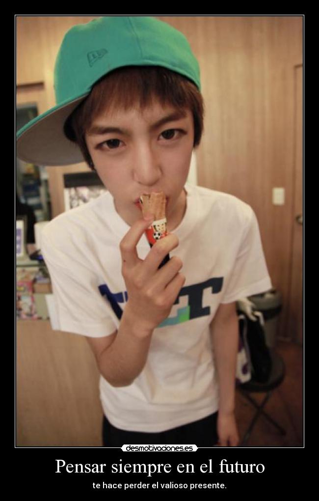 Pensar siempre en el futuro - te hace perder el valioso presente.