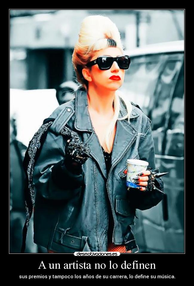A un artista no lo definen -