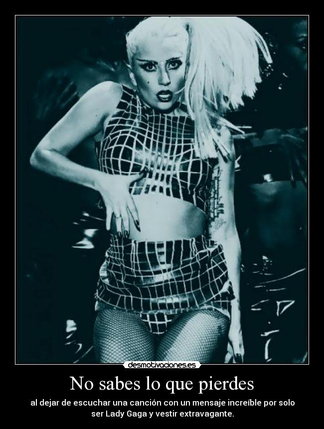 No sabes lo que pierdes - 
