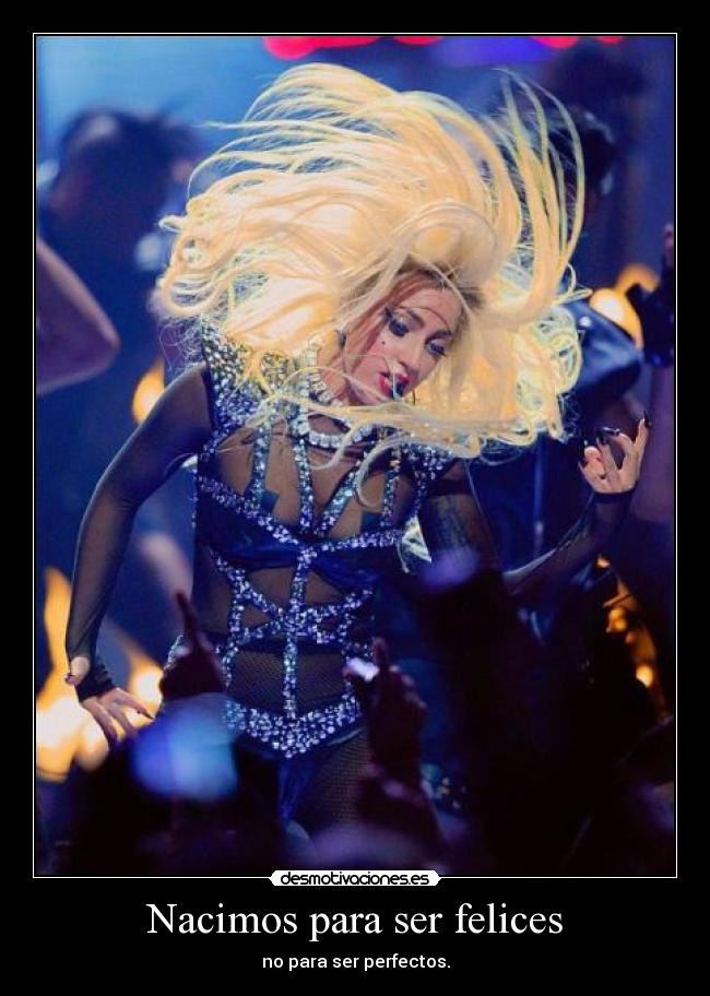 Nacimos para ser felices -