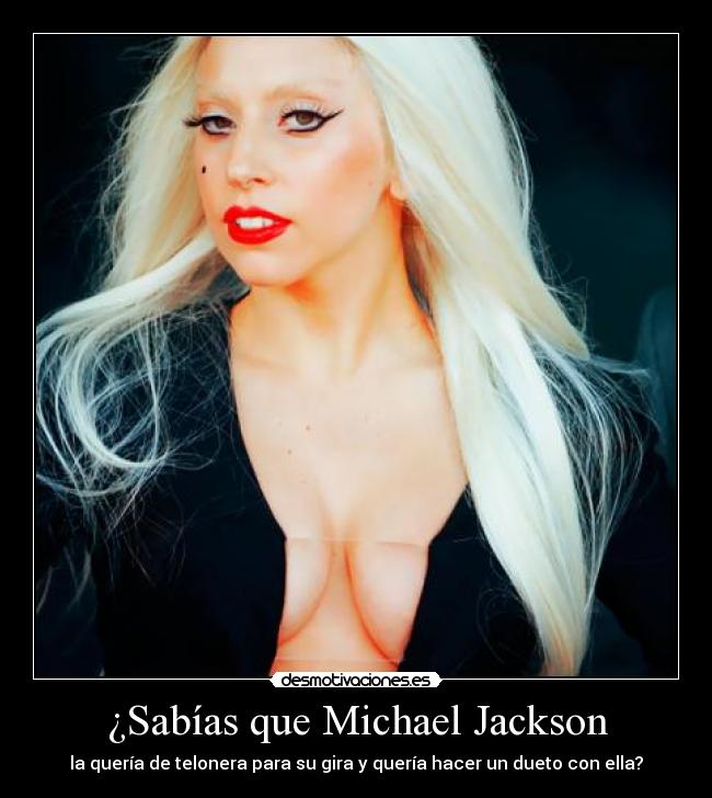 ¿Sabías que Michael Jackson -