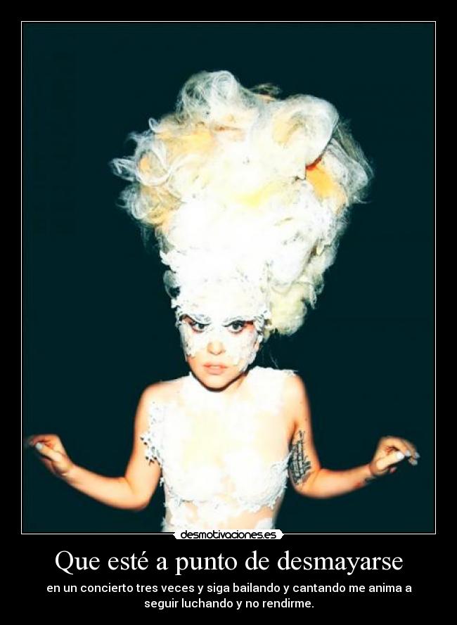 carteles lady gaga monsterball desmotivaciones