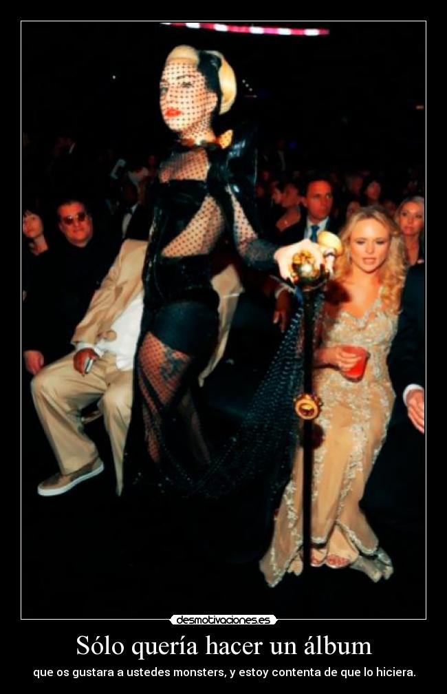 Sólo quería hacer un álbum -