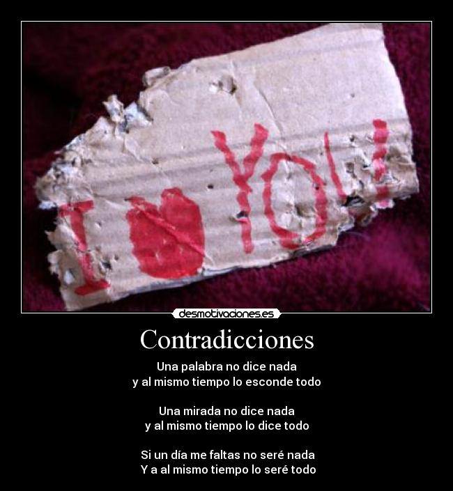 Contradicciones - 