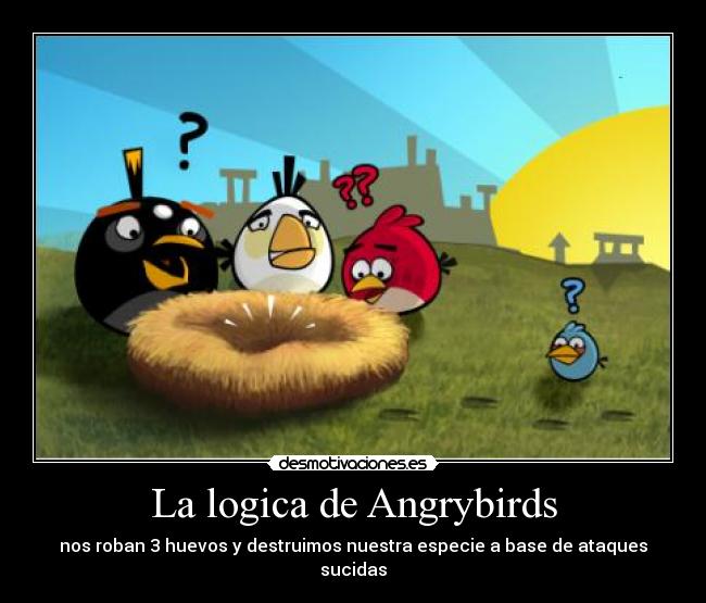 La logica de Angrybirds -