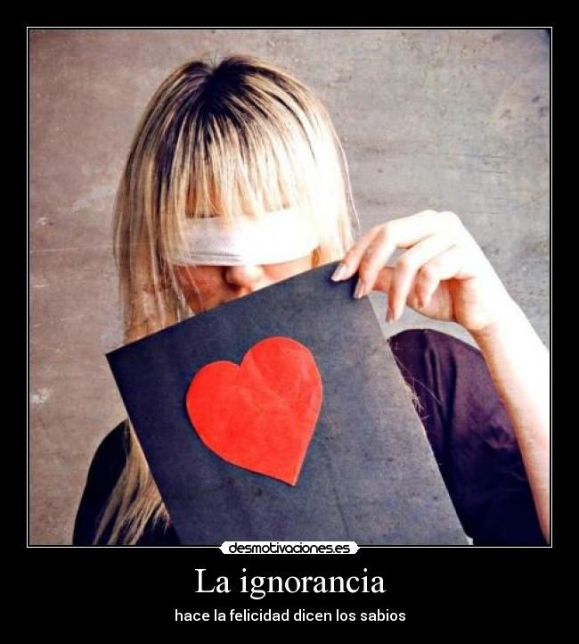 La ignorancia - 