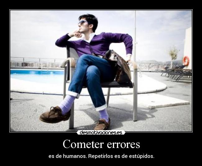 Cometer errores - 