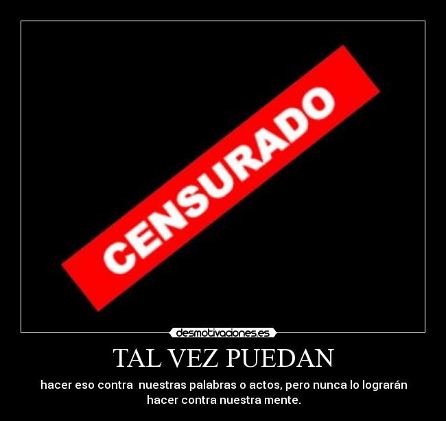 TAL VEZ PUEDAN - 