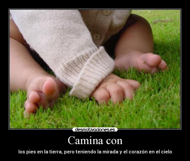 Camina con -