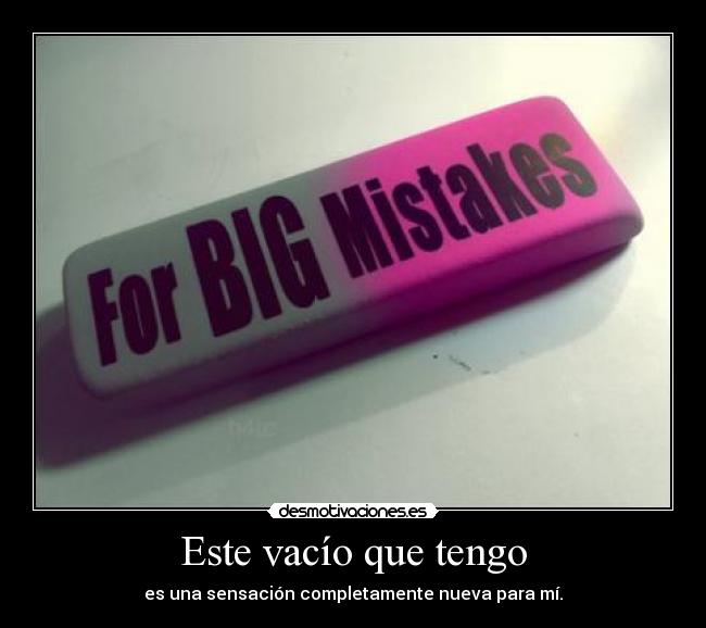 Este vacío que tengo - 