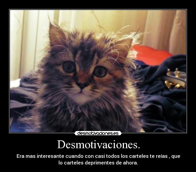 Desmotivaciones. -