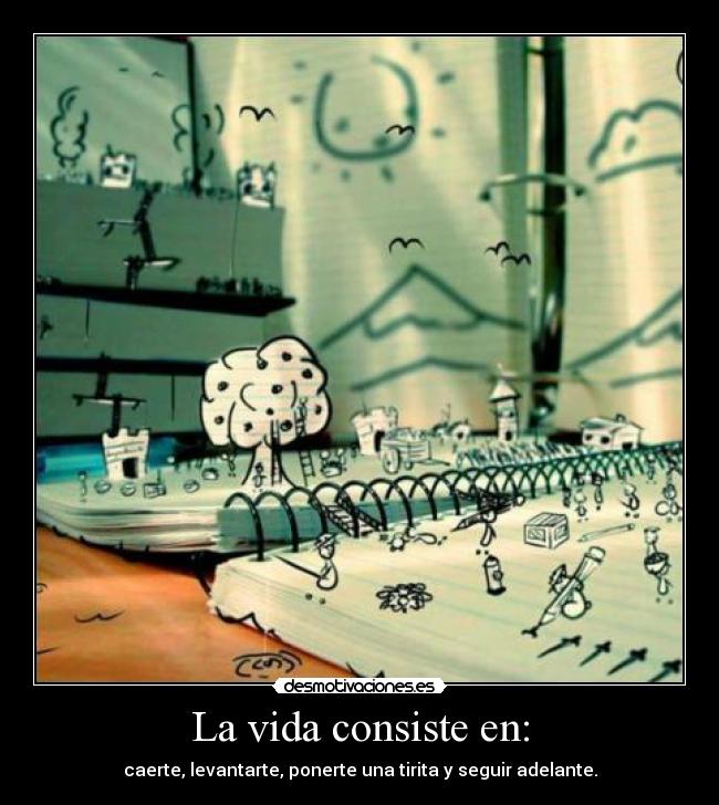 carteles vida vida desmotivaciones