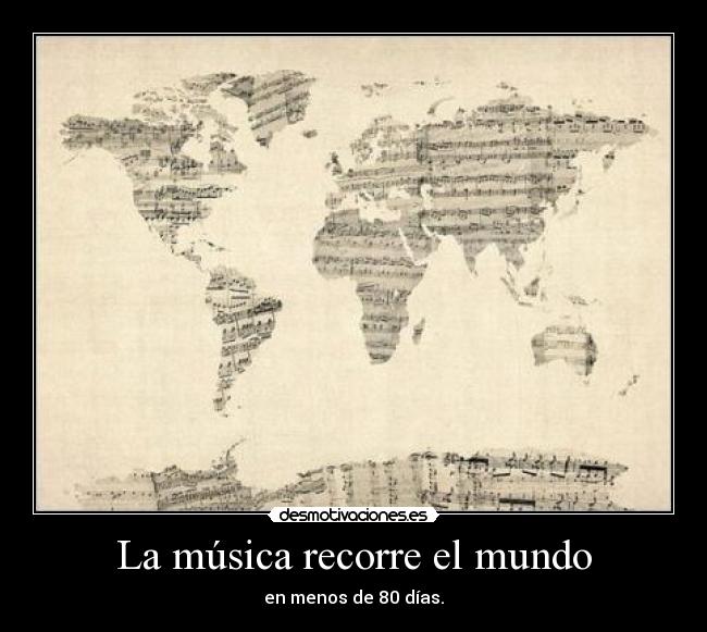 La música recorre el mundo -