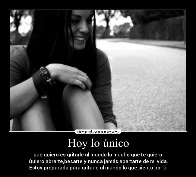 Hoy lo único - 