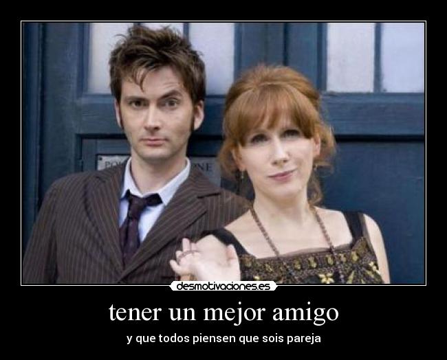 tener un mejor amigo -