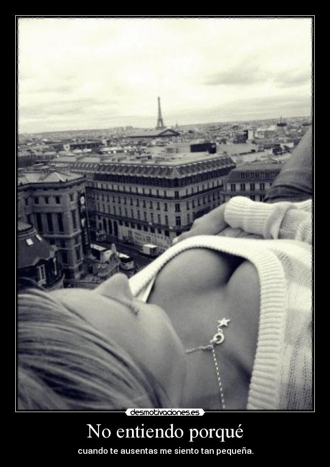 No entiendo porqué - 