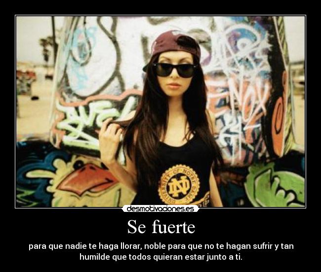Se fuerte - 