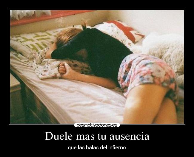 Duele mas tu ausencia - 