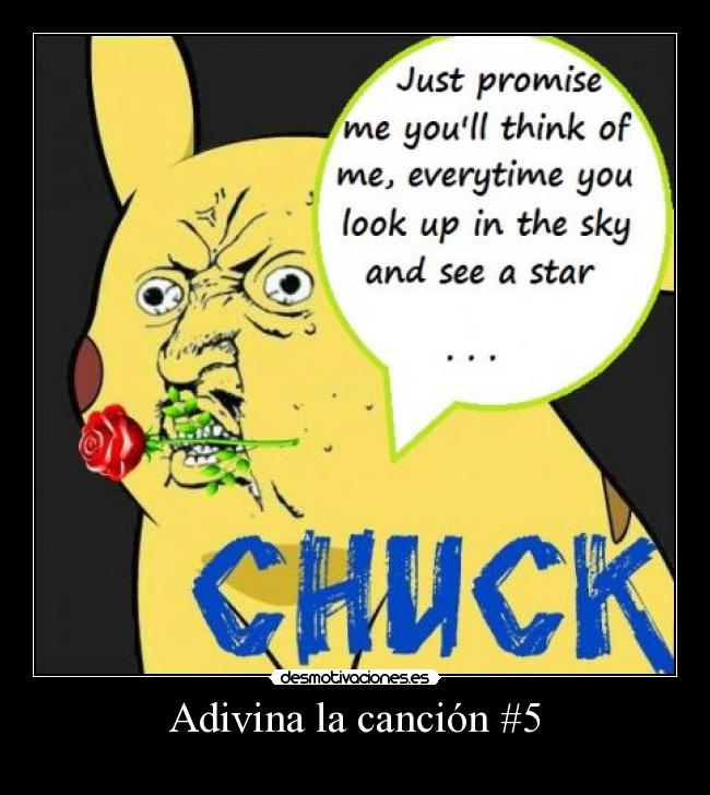 Adivina la canción #5 - 