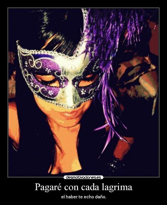 Pagaré con cada lagrima - 