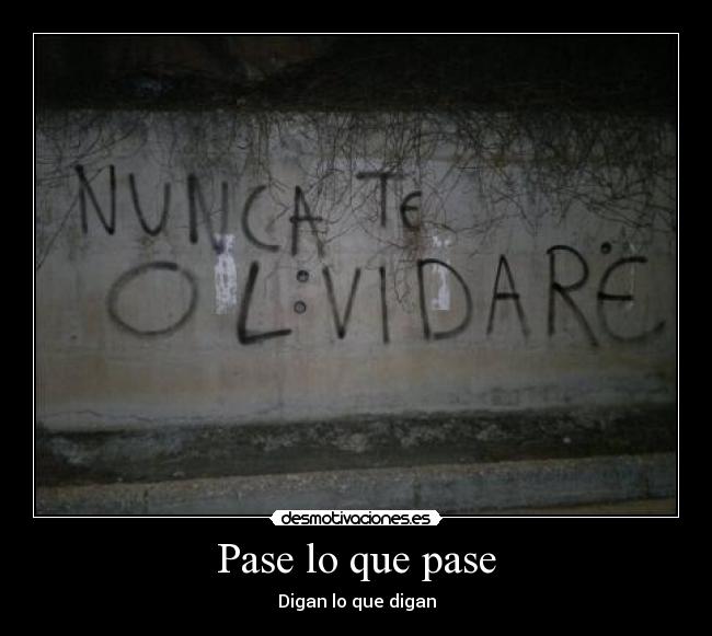 Pase lo que pase - 