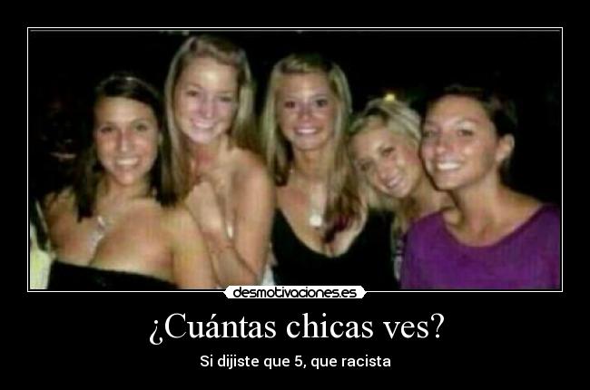 ¿Cuántas chicas ves? - 