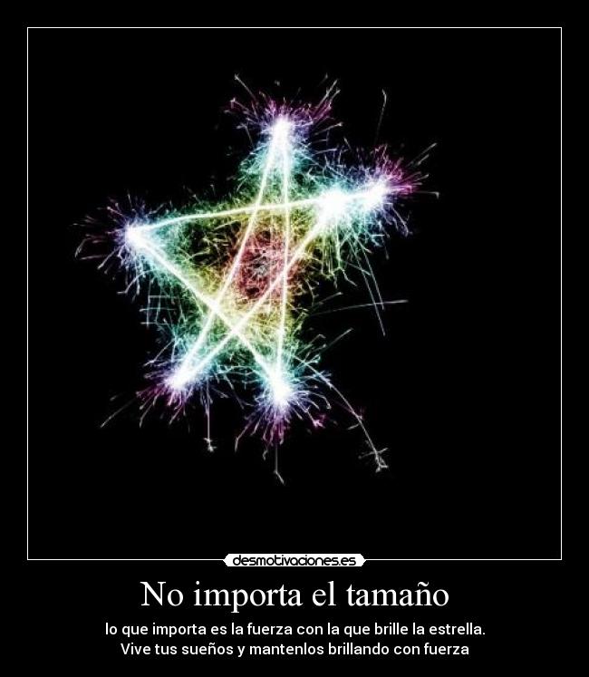 No importa el tamaño -